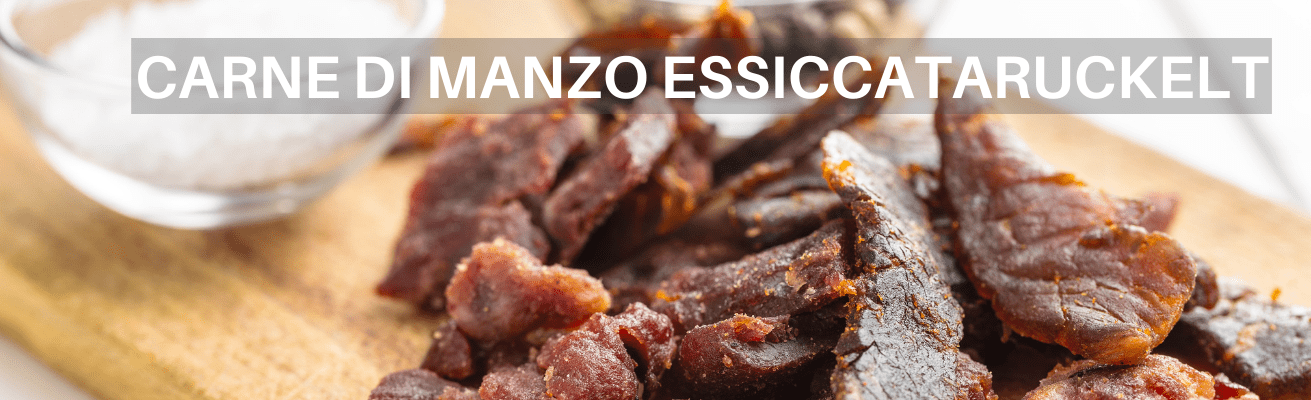 ACQUISTA CARNE DI MANZO ESSICCATA